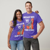7月4日アメリカ国旗の誕生・マシニスト Tシャツ (ユニセックス)