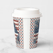 7月4日アメリカ国旗 紙コップ (右)