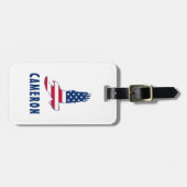 7月4日アメリカ国旗American Eagle America ラゲッジタグ (正面横)