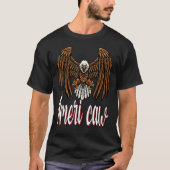 7月4日アメリカ国旗Usa Patriotic Eagle Ameri C Tシャツ (正面)