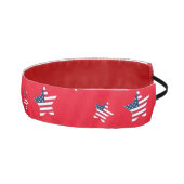 7月4日アメリカ愛国心のあるアメリカ国旗のスターパーティー アスレチックヘッドバンド (右)
