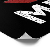 7月4日アメリカ愛国的な愛猫 ポスター (角)