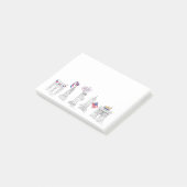 7月4日アメリカ愛国的な愛USA NYC America ポストイット (アングル)