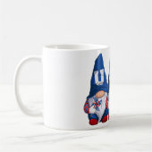 7月4日アメリカ格言Tシャツ コーヒーマグカップ (左)