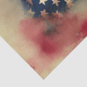 7月4日アメリカ独立国旗の赤い牡丹 薄葉紙 (詳細)