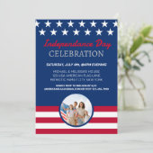 7月4日アメリカ独立記念日祝賀会 招待状 (スタンド正面)