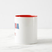 7月4日アメリカ独立記念日 ツートーンマグカップ (中央)