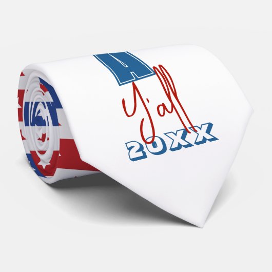 7月4日アメリカ独立記念日 ネクタイ (ロール)