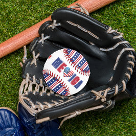 7月4日アメリカ独立記念日 野球ボール