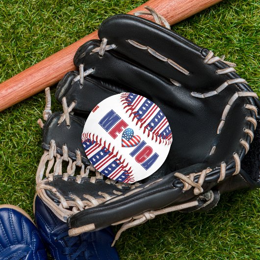 7月4日アメリカ独立記念日 野球ボール