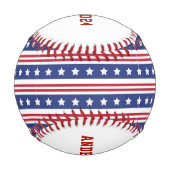 7月4日アメリカ独立記念日 野球ボール (裏面)