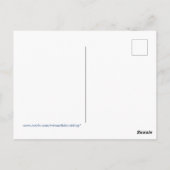 7月4日アンティーク州の地図統一された ポストカード (裏面)