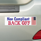 7月4日インディペンデンスの日の贈り物 バンパーステッカー (車上)