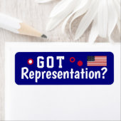 7月4日インディペンデンスの日の贈り物 ラベル (インサイチュ)