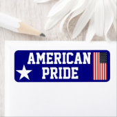 7月4日インディペンデンスの日の贈り物 ラベル (インサイチュ)