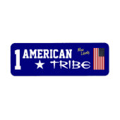 7月4日インディペンデンスの日の贈り物 ラベル (正面)