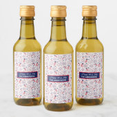 7月4日インディペンデンスデイBBQお祝い ワインラベル (ボトル)