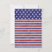 7月4日インディペンデンスデイBbqパーティーデザイン 招待状 (裏面)