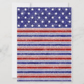 7月4日インディペンデンスデイBbqパーティーデザイン 招待状 (裏面)