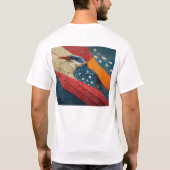 7月4日インディペンデンス・デイ・フリーダム・シャツ Tシャツ (裏面)