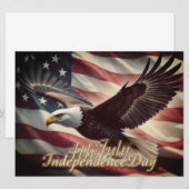 7月4日イーグル米州旗 (正面/裏面)