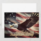 7月4日イーグル米州旗 (正面/裏面)