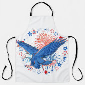 7月4日イーグル エプロン (正面)