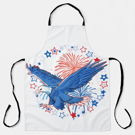 7月4日イーグル エプロン (正面)