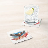 7月4日イーグル – 愛国芸術デザイン ペーパーコースター (インサイチュ)