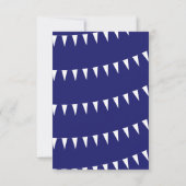 7月4日ウェディングRSVP 3 出欠カード (裏面)