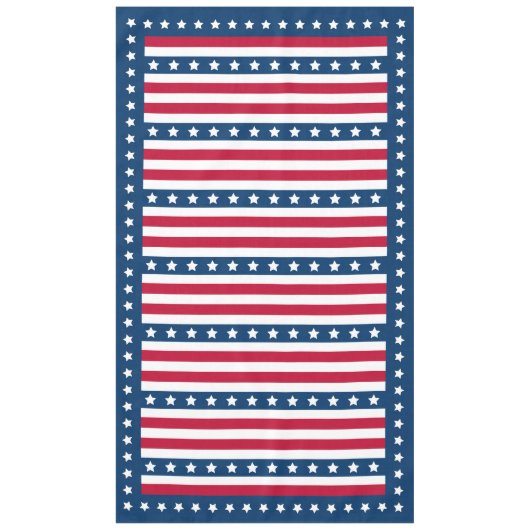 7月4日オールアメリカンピクニック テーブルクロス (正面)