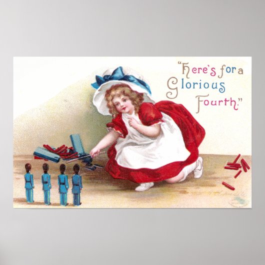 7月4日ガール&おもちゃ兵隊 ポスター (正面)