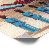 7月4日ガール&おもちゃ兵隊 ポスター (角)