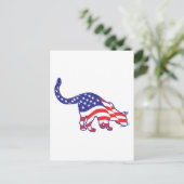 7月4日キティ・キャッツ ポストカード (スタンド正面)