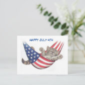 7月4日キャットホリデーポストカード シーズンポストカード (スタンド正面)