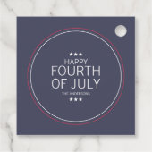 7月4日クラシック独立記念日 フェイバータグ (裏面)