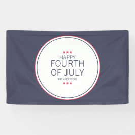 7月4日クラシック独立記念日 横断幕