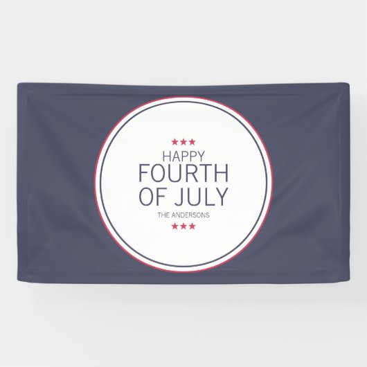 7月4日クラシック独立記念日 横断幕 (横)