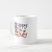 7月4日コーヒーマグ コーヒーマグカップ (正面左)