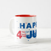 7月4日コーヒーマグ ツートーンマグカップ (正面左)