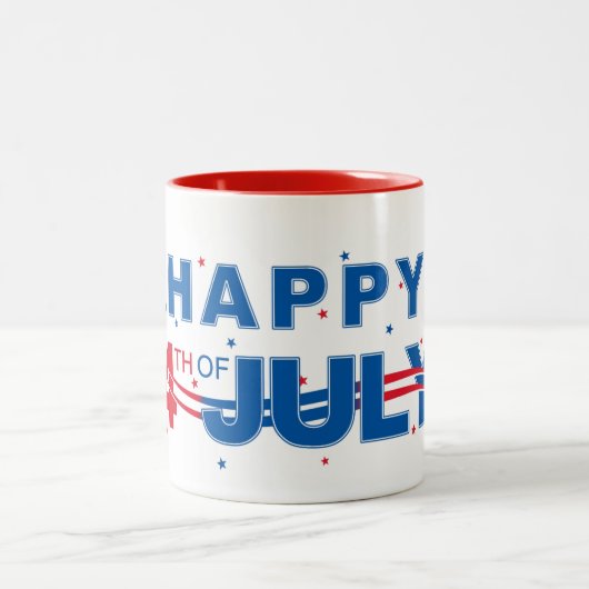 7月4日コーヒーマグ ツートーンマグカップ (中央)