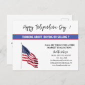 7月4日サマーエステート実在マーケティング農業 シーズンポストカード (正面/裏面)