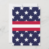 7月4日サマーパーティークックアウト招待状 招待状 (裏面)