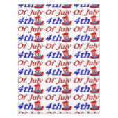 7月4日サムおじさん テーブルクロス (正面)