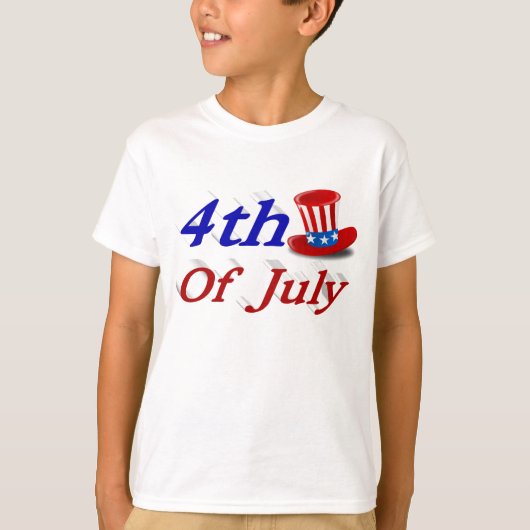 7月4日サムおじさん Tシャツ (正面)