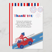 7月4日サンキューカード 案内状 (正面/裏面)