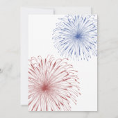 7月4日ジェンダーリビール招待状 招待状 (裏面)