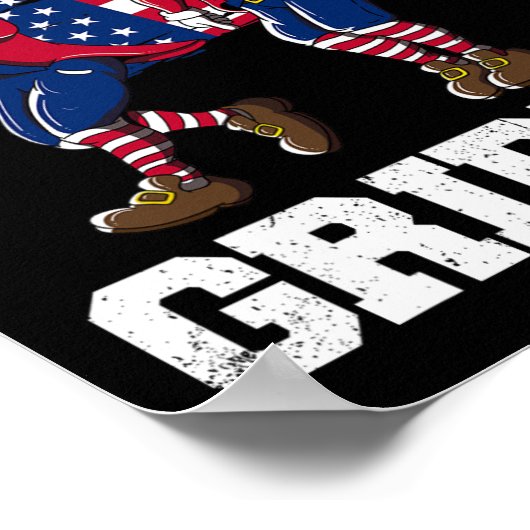 7月4日ジェームズマディソングリディジェームズグリディン1 ポスター (角)