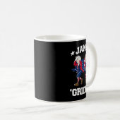 7月4日ジェームズマディソングリディジェームズグリディン コーヒーマグカップ (正面右)