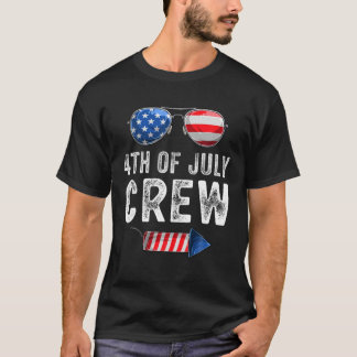 7月4日スタッフ・マッチング男装 Tシャツ